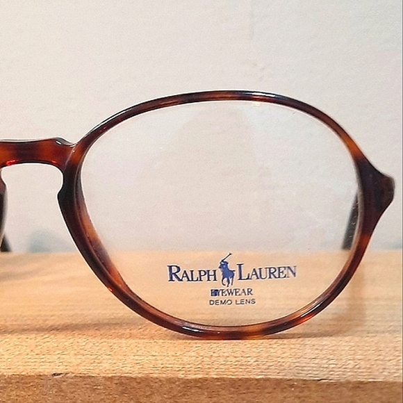 VINTAGE Polo Ralph Lauren 523 Eyeglass Frame, Rx'able, NEW glasses 55-17-140 - Picture 4 of 7
